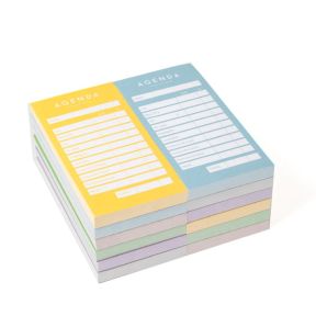 Agenda Check Pads Assort